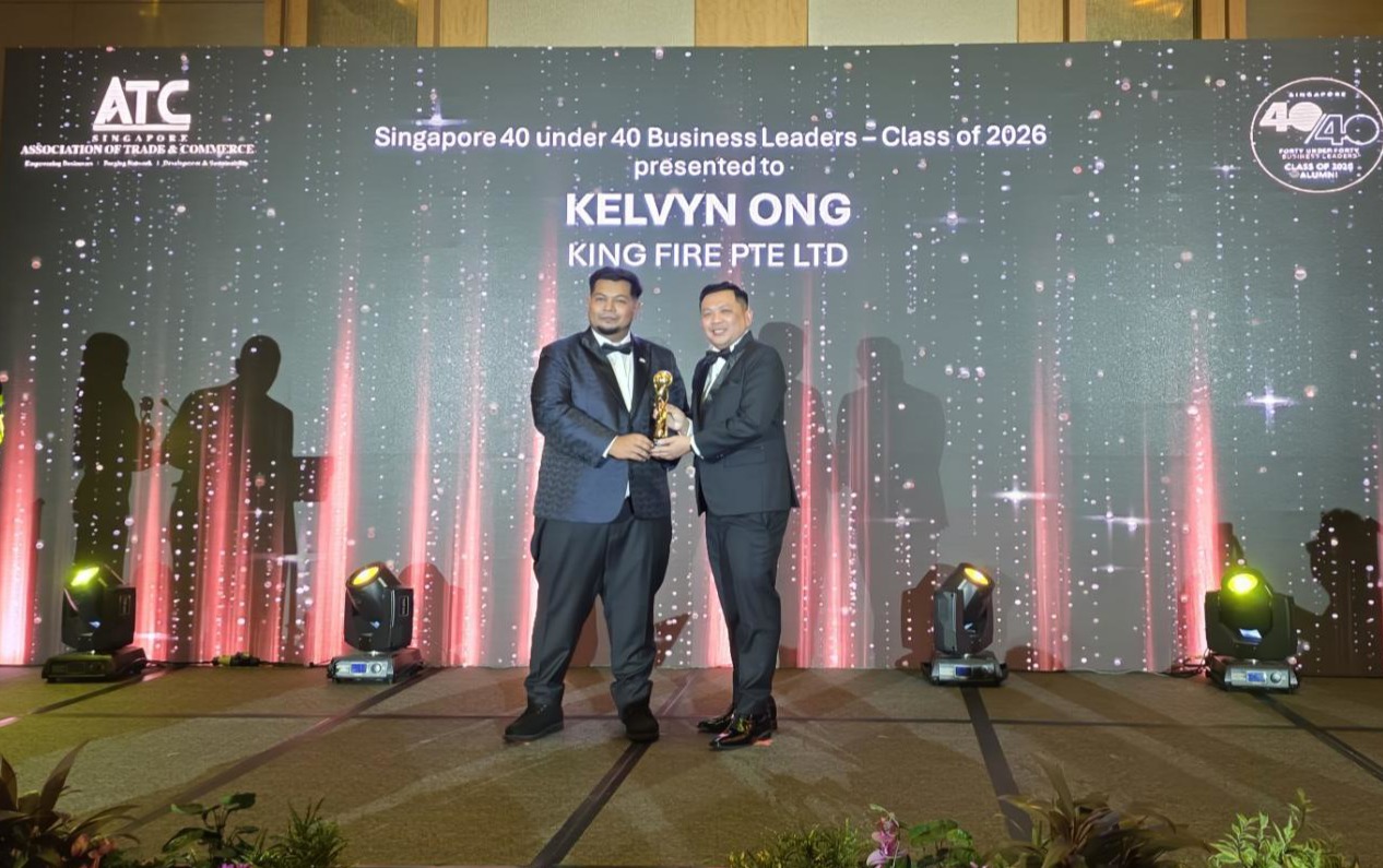 king fire entrepreneur 100 award