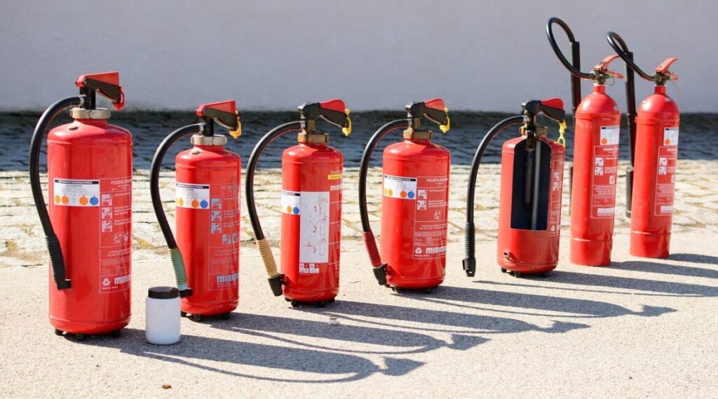 Types of Fire Extinguishers in Singapore