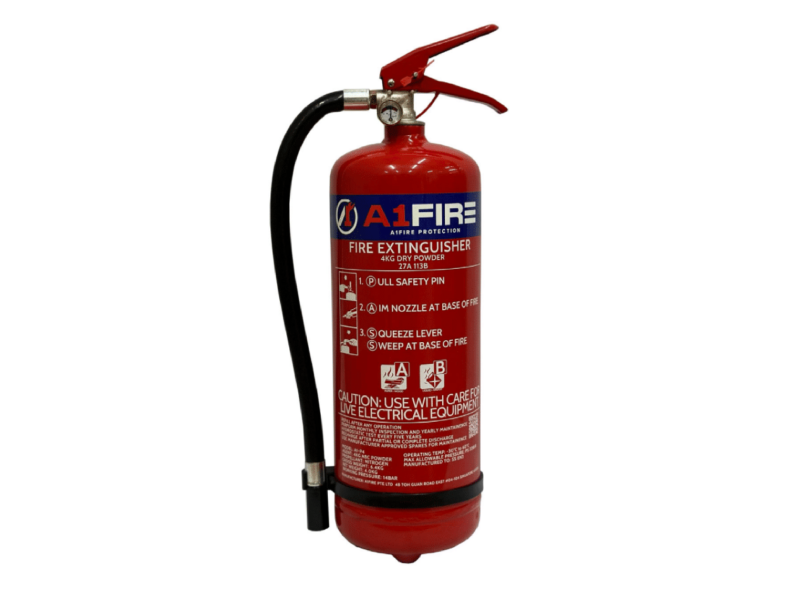 4KG Dry Chemical Powder Fire Extinguisher