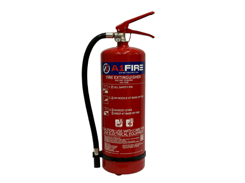 6KG Dry Chemical Powder Fire Extinguisher