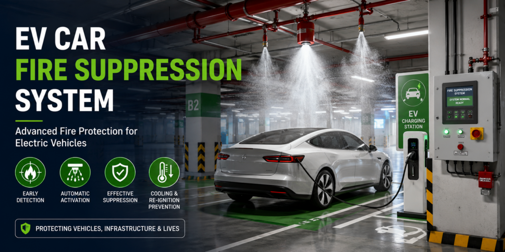 EV Car Fire Suppression System
